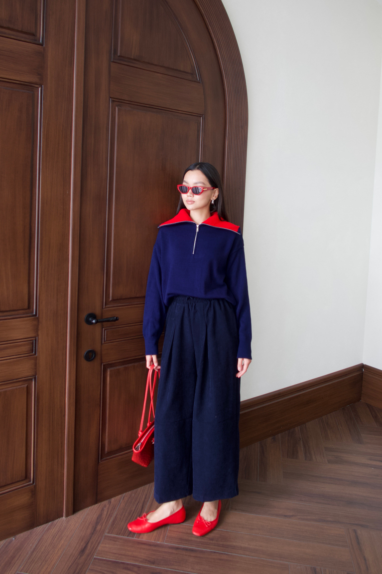 Gabardin Pantolon - LACİVERT