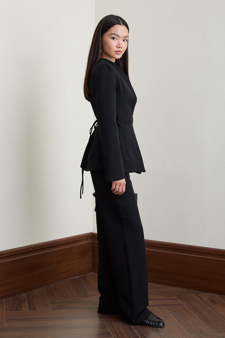 Mira Blazer Pantolon Takım - SİYAH