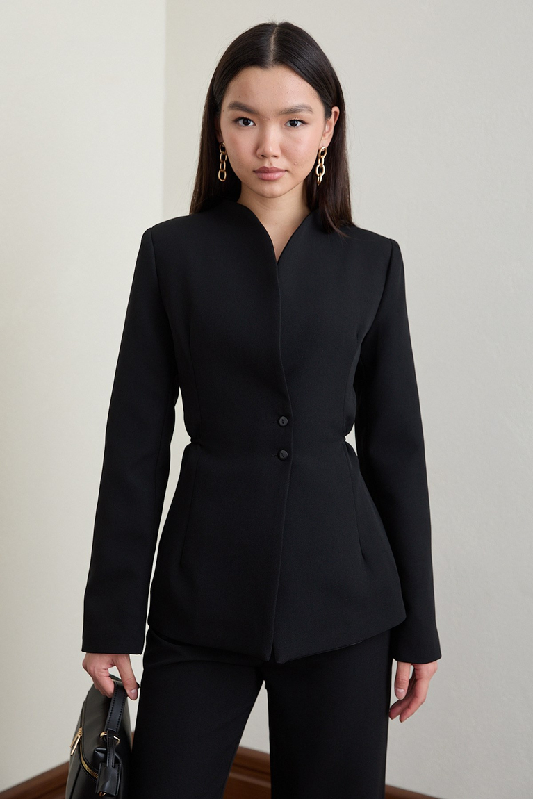Mira Blazer Pantolon Takım - SİYAH