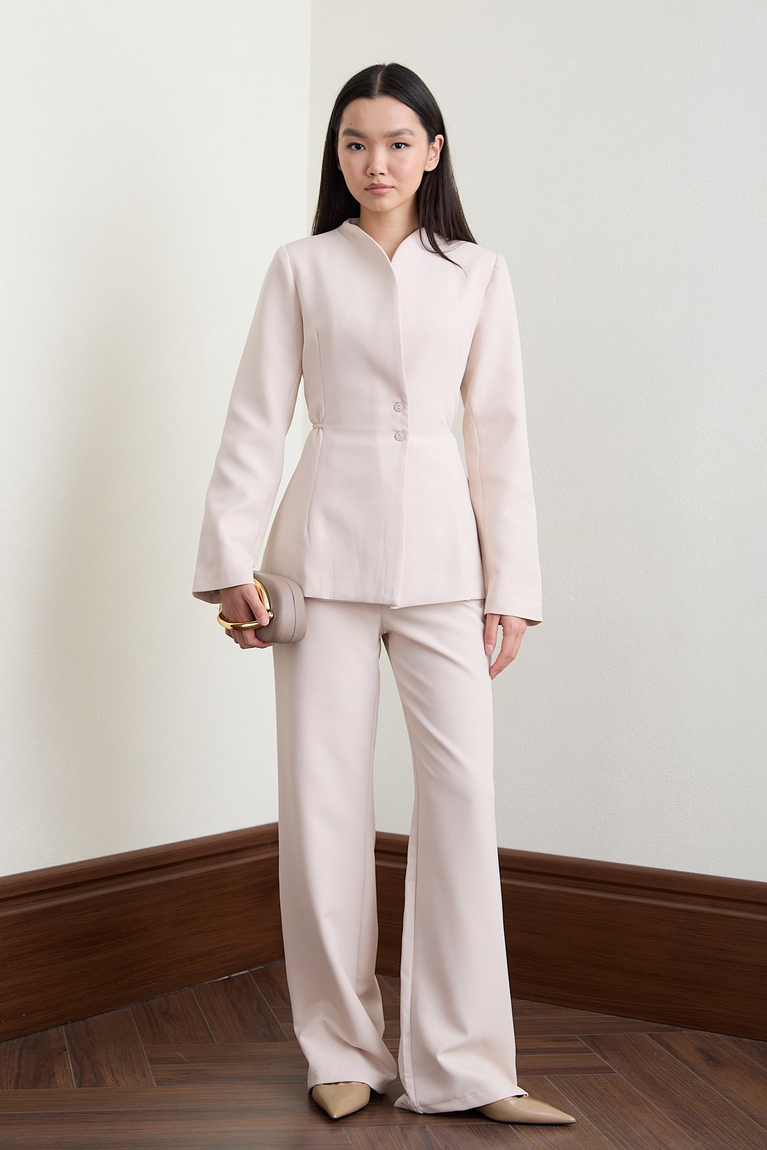 Mira Blazer Pantolon Takım - TAŞ