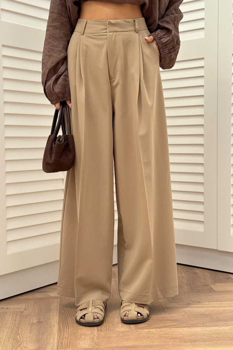 Poliviskon Pantolon - CAMEL