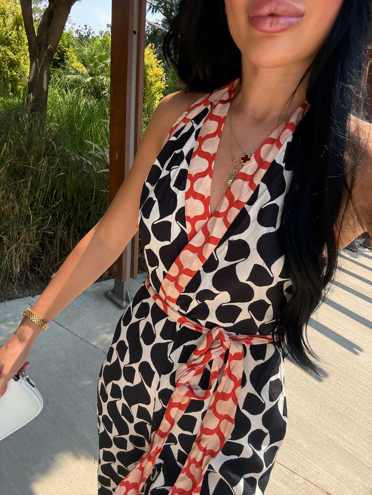 DESENLİ MNG TULUM SIRT DETAYLI 