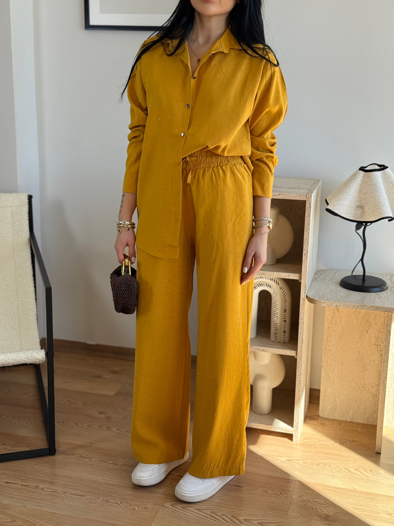PARILTILI İPKYL MODEL TENSEL TAKIM
