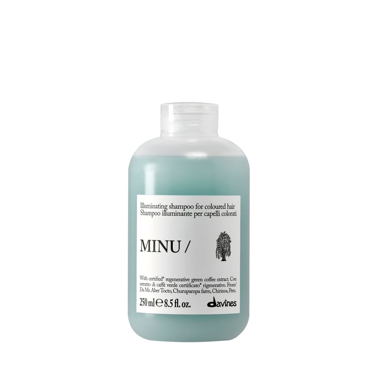 MINU Boyalı Saçlar İçin Renk Koruyucu ve Parlaklık Veren Şampuan 250 ml