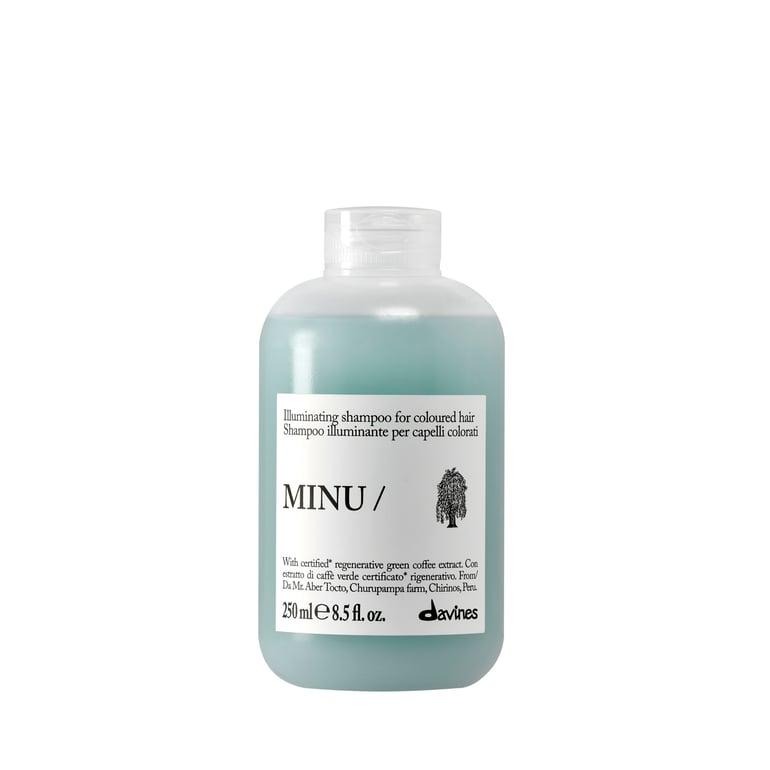 MINU Boyalı Saçlar İçin Renk Koruyucu ve Parlaklık Veren Şampuan 250 ml