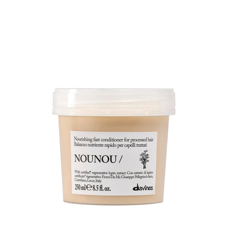 NOUNOU Kuru ve Yıpranmış Saçlar İçin Yoğun Besleyici Bakım Kremi 250 ml
