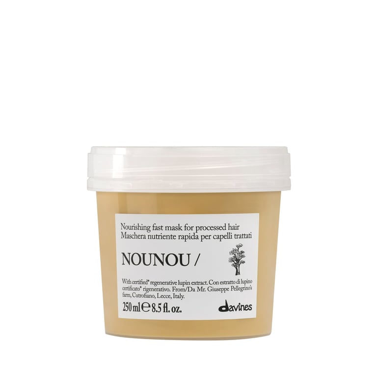 NOUNOU Kuru ve Yıpranmış Saçlar İçin Yoğun Besleyici Saç Bakım Maskesi 250 ml