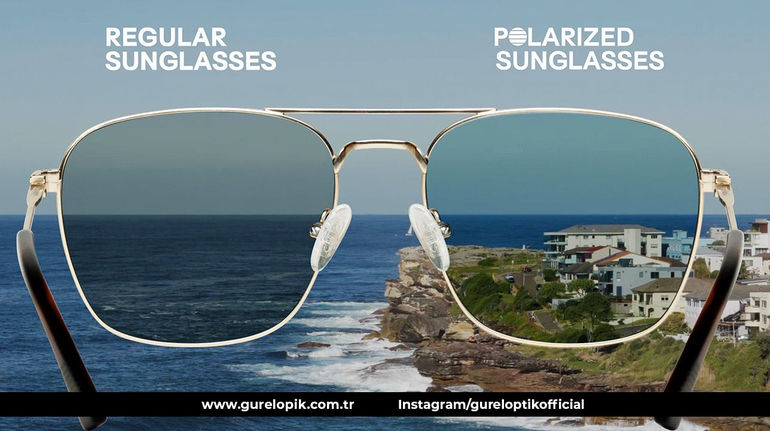 Polarize ve UV Korumalı Gözlük