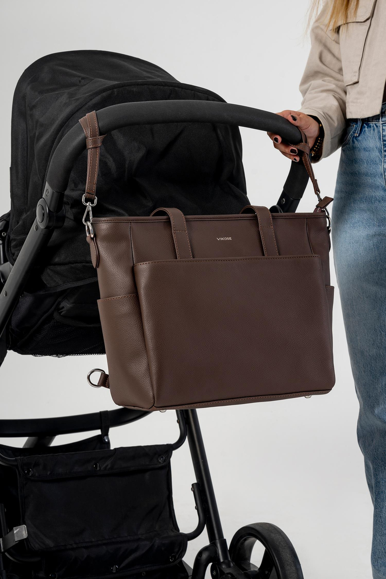 Bebek Arabası Askısı (Vegan Deri)