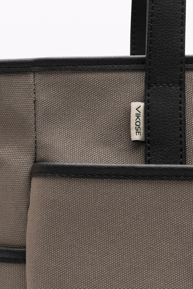 Luna Bebek Bakım Tote Omuz Çantası Seti (Kanvas Kumaş)