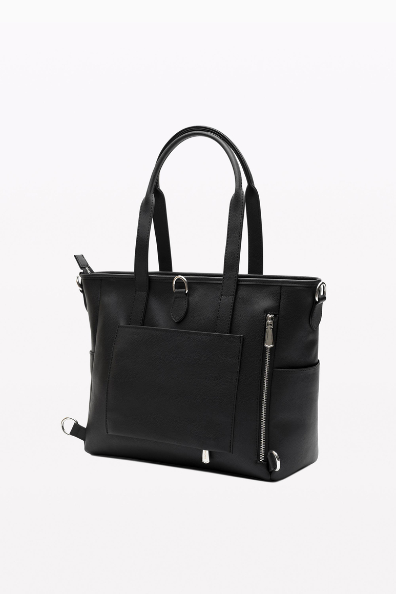 Luna Bebek Bakım Tote Omuz Çantası Seti (Vegan Deri)