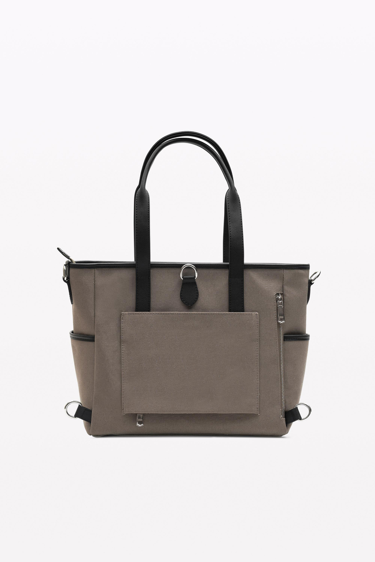 Luna Bebek Bakım Tote Omuz Çantası (Vegan Deri)