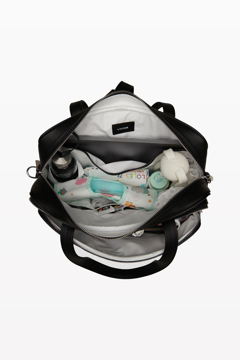 Nova Bebek Arabası Bakım Çantası Seti (Vegan Deri)