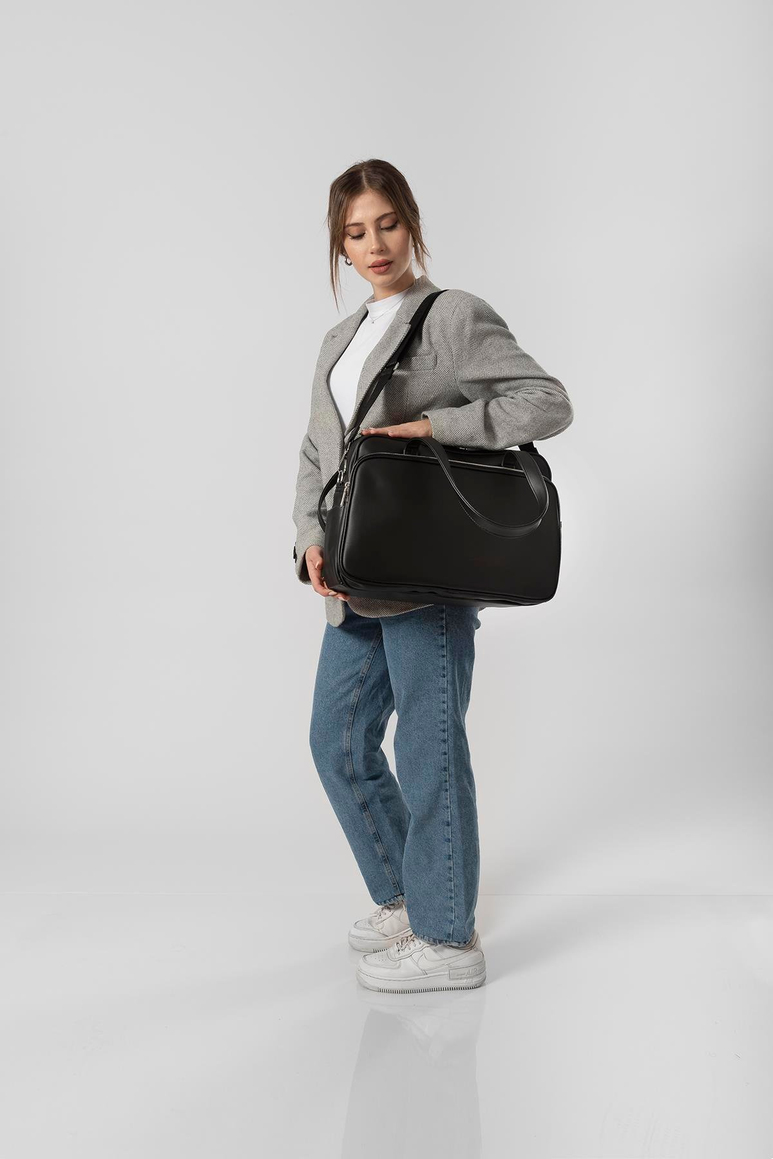 Nova Laptop & Evrak Çantası Bebek Bakım Seti (Vegan Deri)