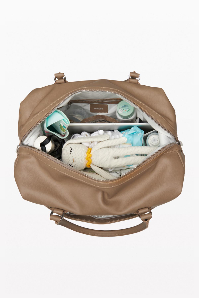 Oslo Bebek Bakım Seyahat Çantası Seti (Vegan Deri)