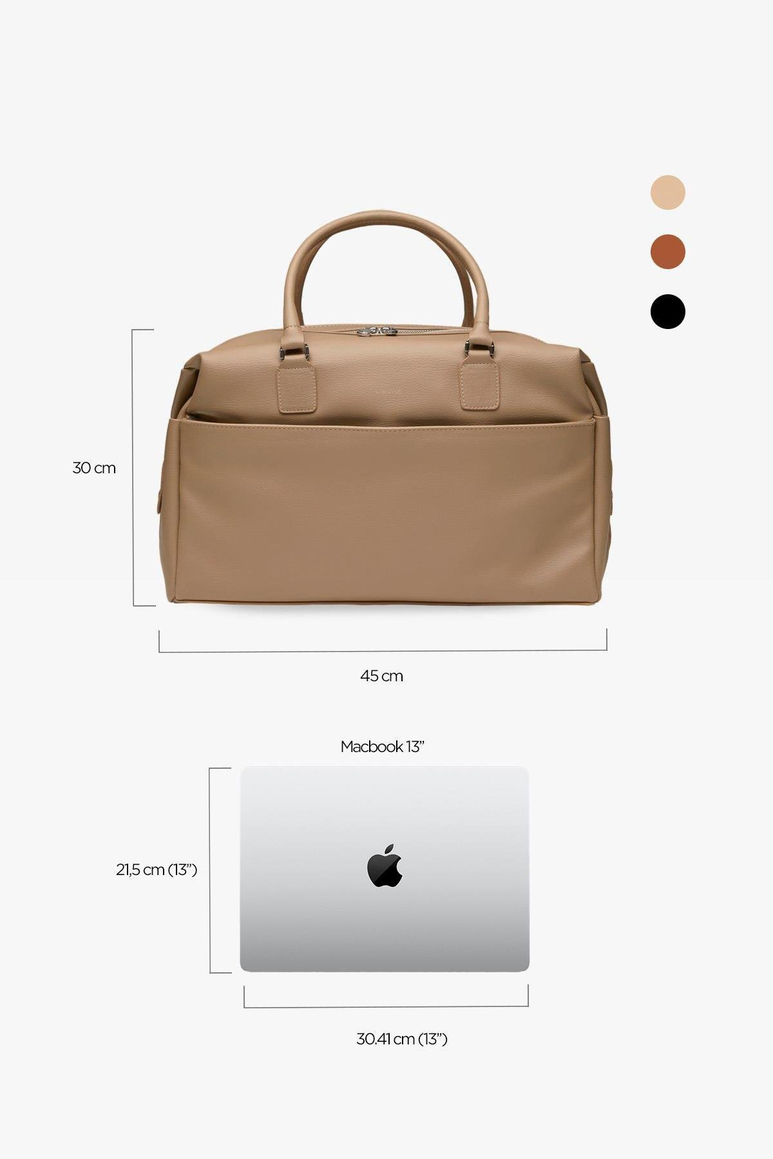 Oslo Bebek Bakım Seyahat Çantası Seti (Vegan Deri)