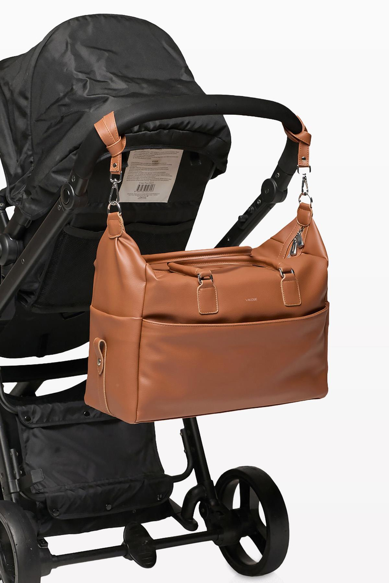 Oslo Bebek Bakım Seyahat Çantası Seti (Vegan Deri)