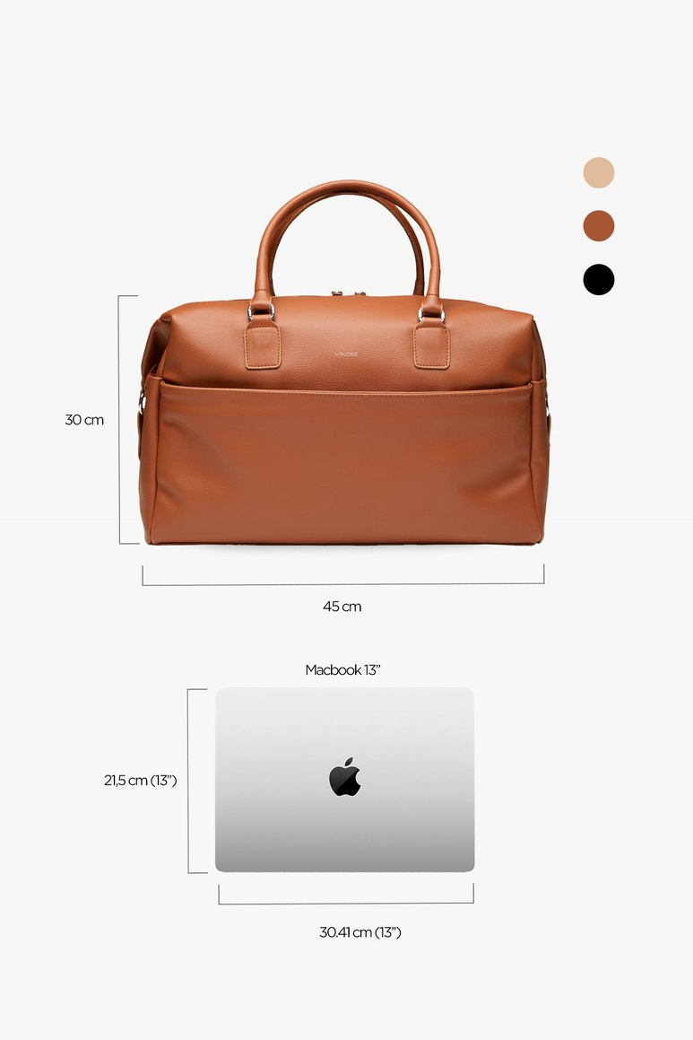 Oslo Seyahat Çantası Bebek Bakım Seti (Vegan Deri)