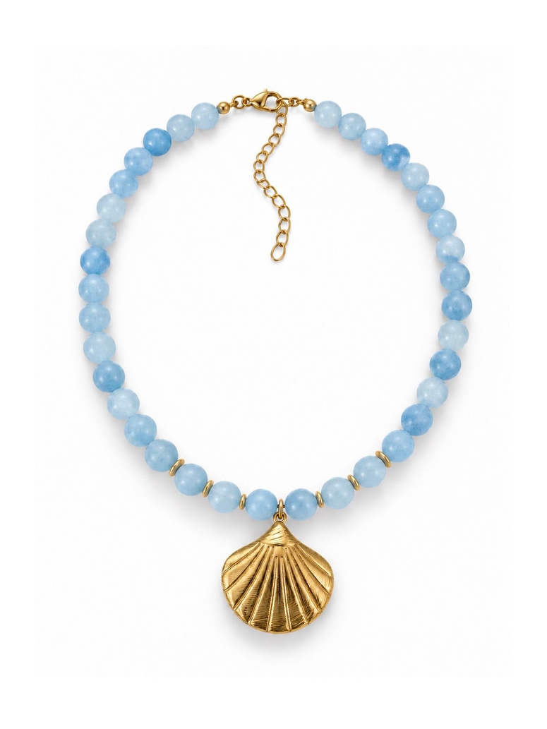 Azure Shell Kolye