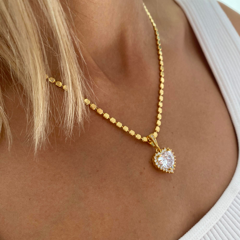 Barley Chain Love Kolye