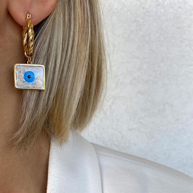 Evil Eye Küpe