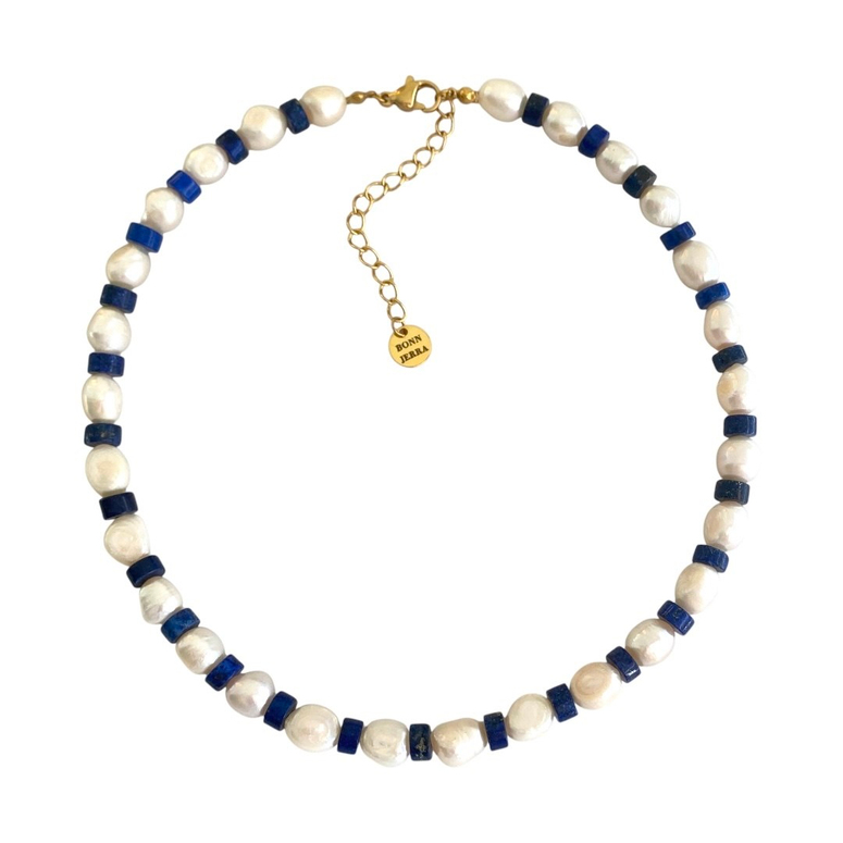 Pearly Blue Kolye