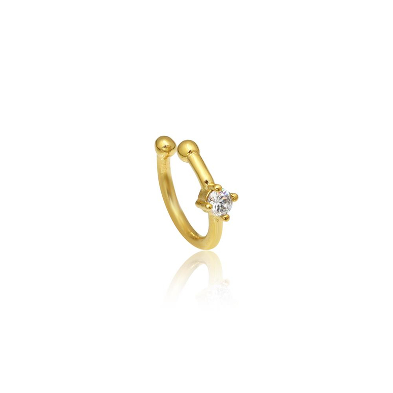 Zirkon Taşlı Ear cuff