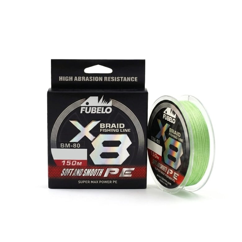 Fubelo Braid Line 8x Green 0.18 mm