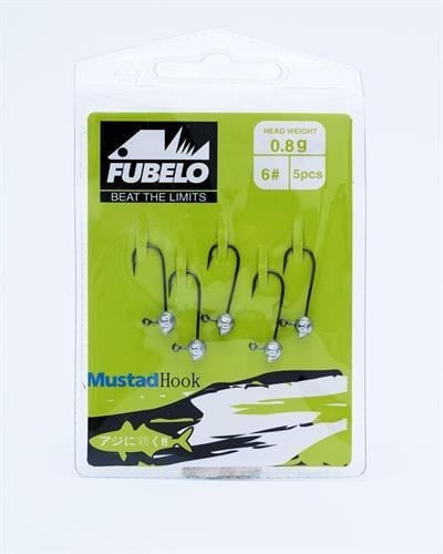 Fubelo Sharp Head 0.8 Gram 5Li Jig Head