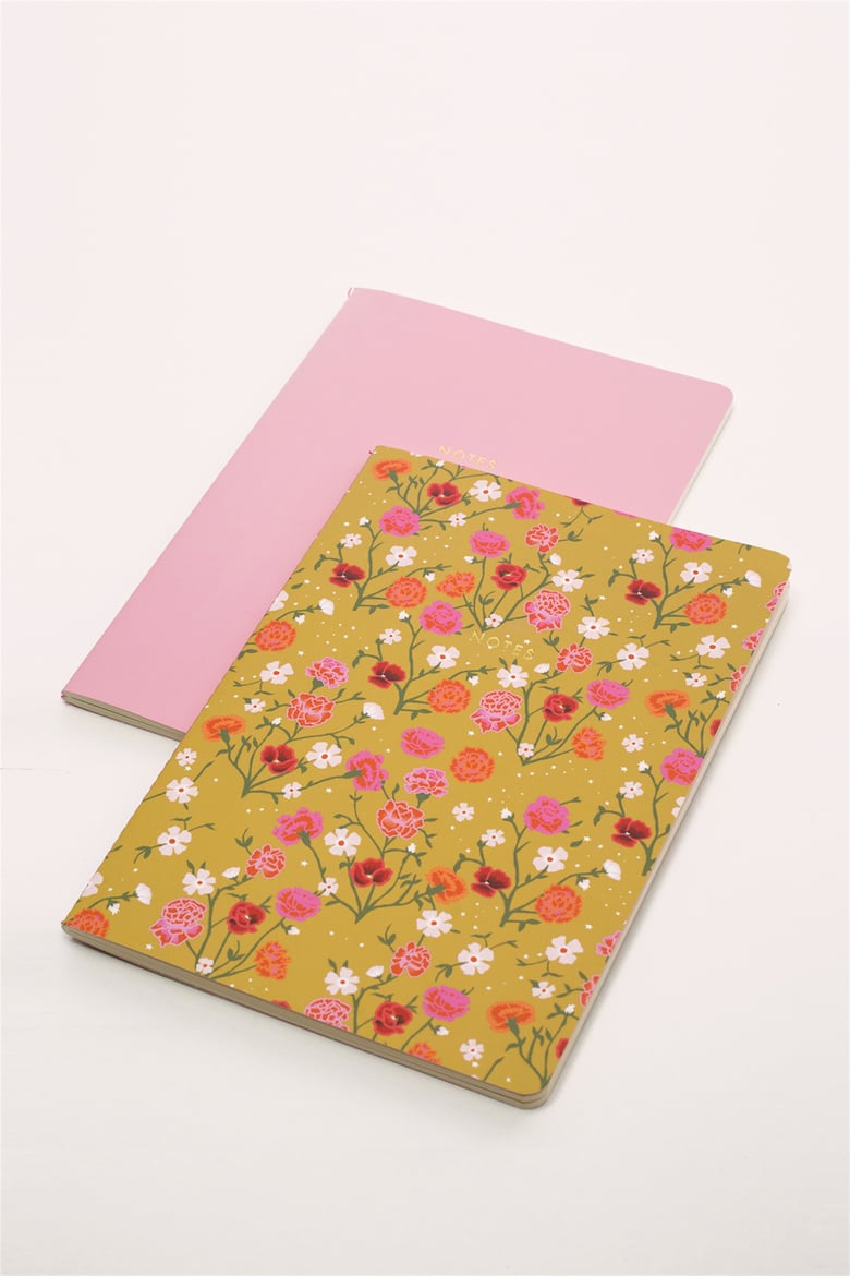 Clove Pink Yumuşak Kapak 2li Defter Seti A5 Çizgili Çizgisiz
