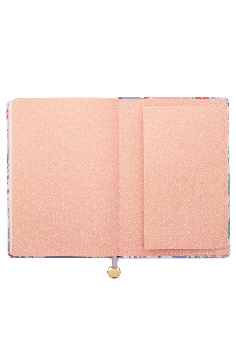 Daisy Dew Sert Kapak A5 Çizgili Defter 15 x 21 Lila