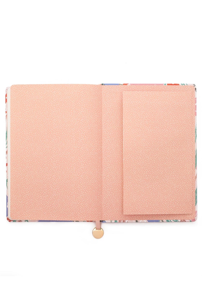 Daisy Dew Sert Kapak A5 Çizgili Defter 15 x 21 Bej