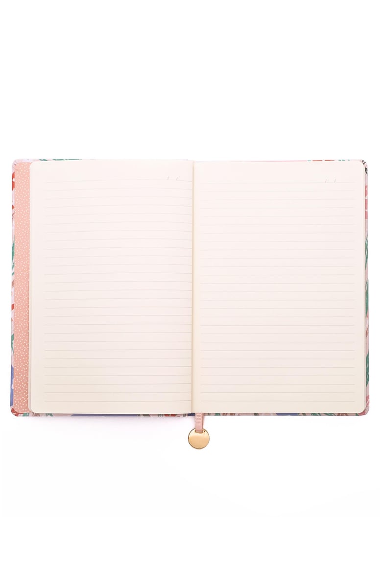 Daisy Dew Sert Kapak A5 Çizgili Defter 15 x 21 Bej