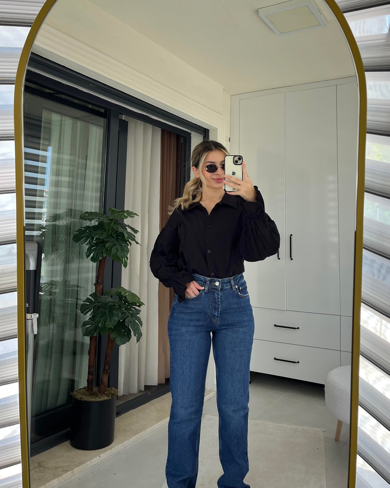 DÜZ KESİM LİKRALI JEAN