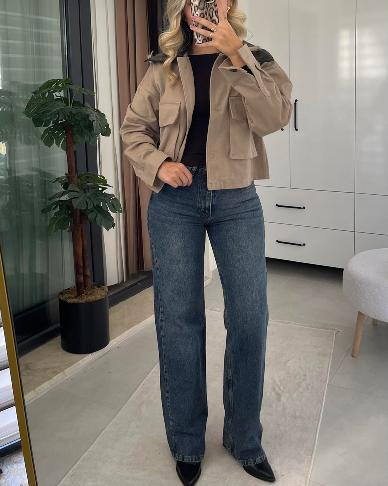 VİNTAGE DÜZ KESİM JEANS
