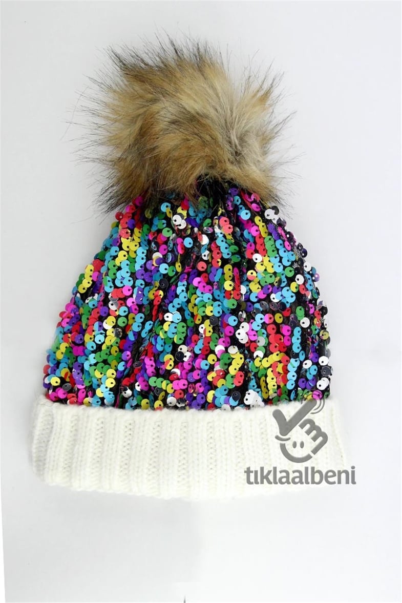 Pullu Renkli Bere - Valeri 10210 