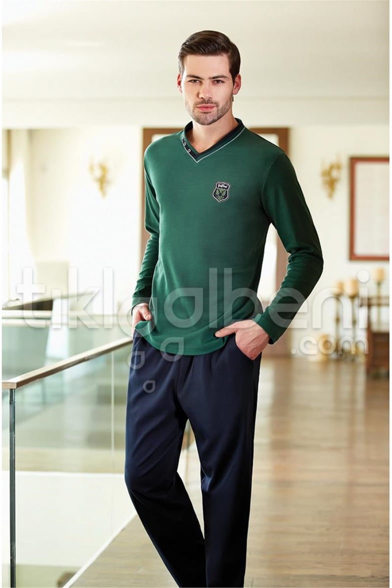 Eros ESE 2228 V Patlı Int Pijama Takımı