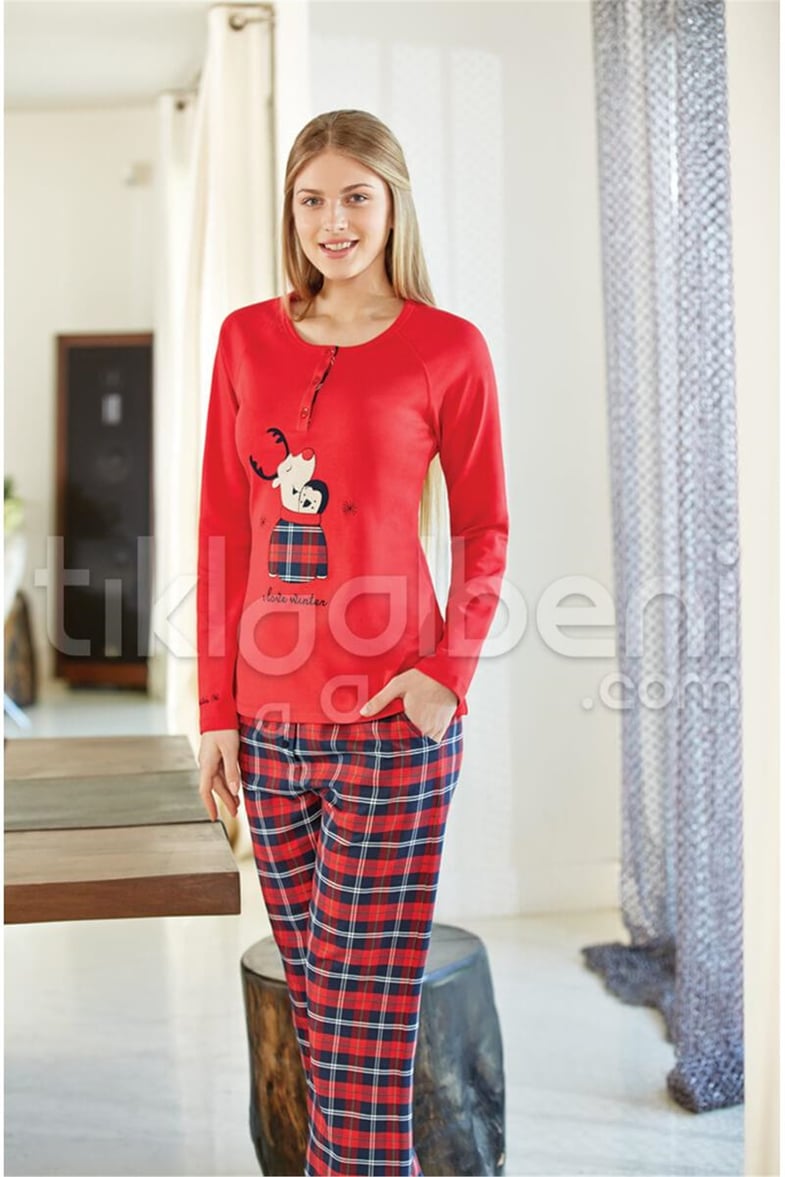 Eros ESK 2700 O Patlı Pijama Takımı
