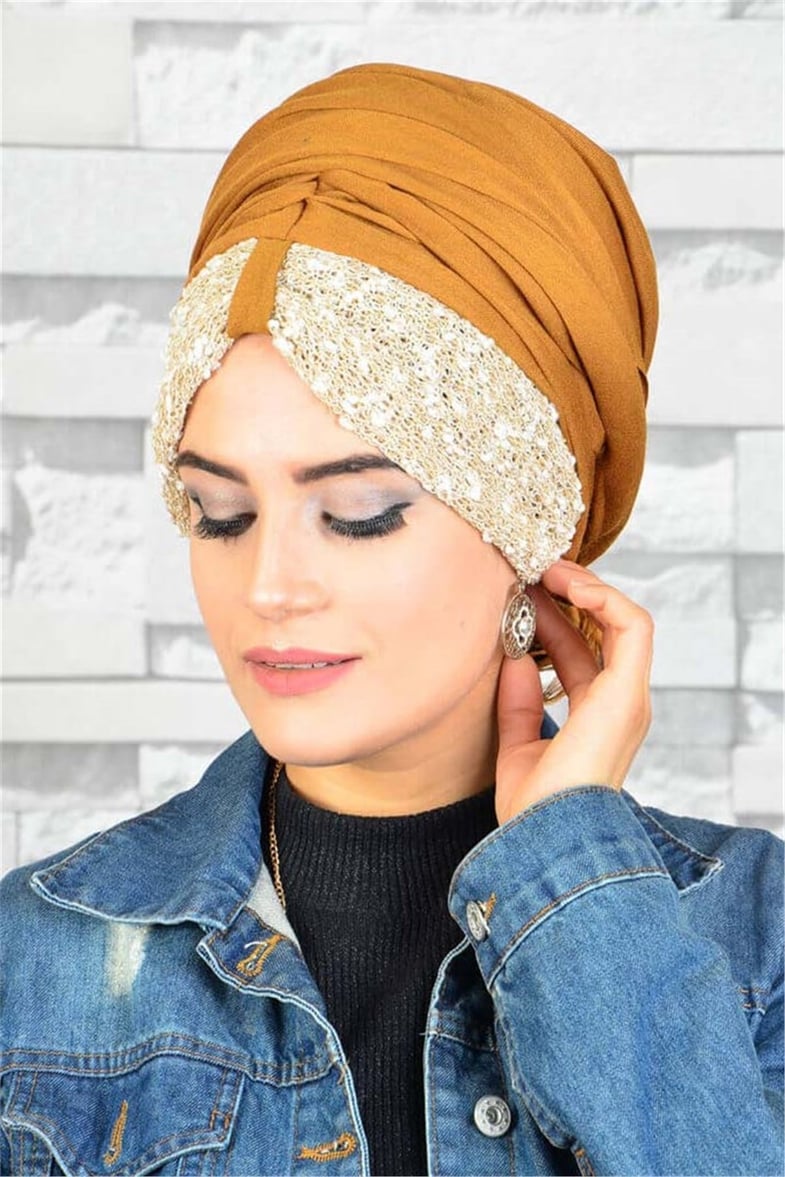 Bandana Pratik Hazır Şal BN084