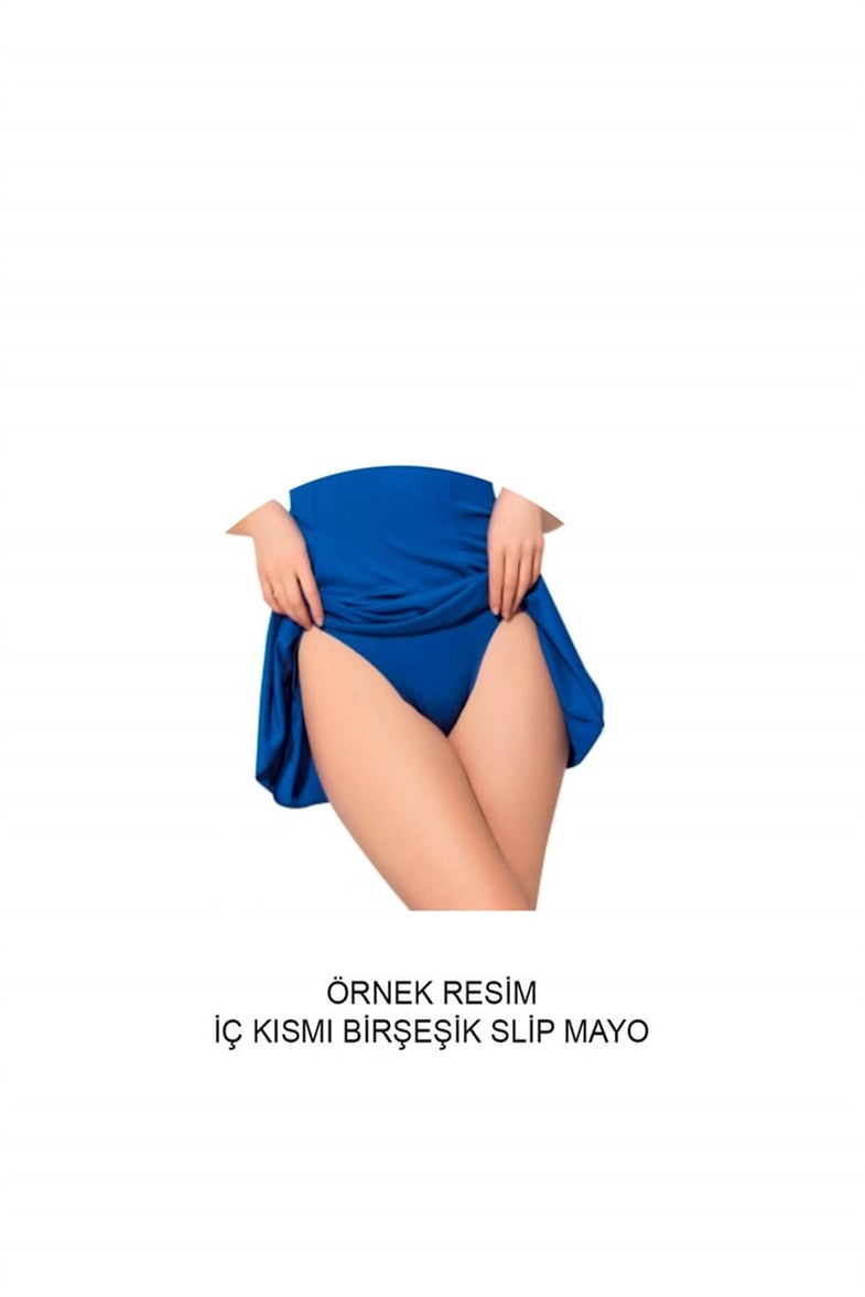 Büyük Beden Siyah Elbise Mayo ARG 206080