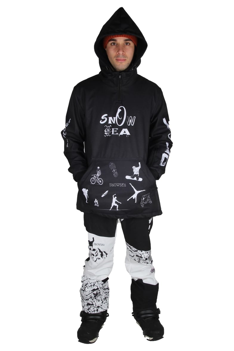 Compass Snowboard Montu Takımı, Snowsea SS7920, Erkek Kayak Mont ve Pantolon Takımı