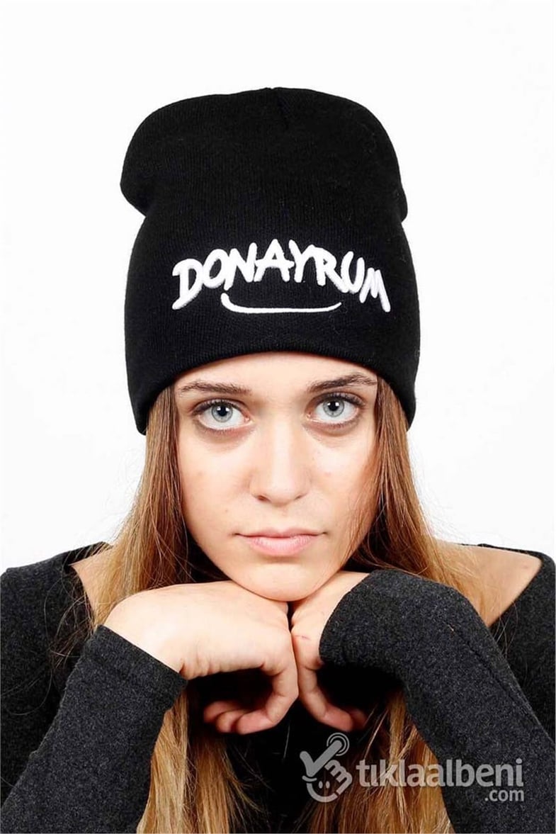 Donayrum Yazılı Bere Bayan YB-505