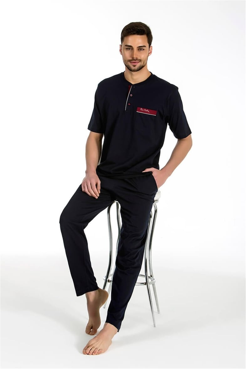 Erkek 3'lü Pijama Takımı Pierre Cardin 5398