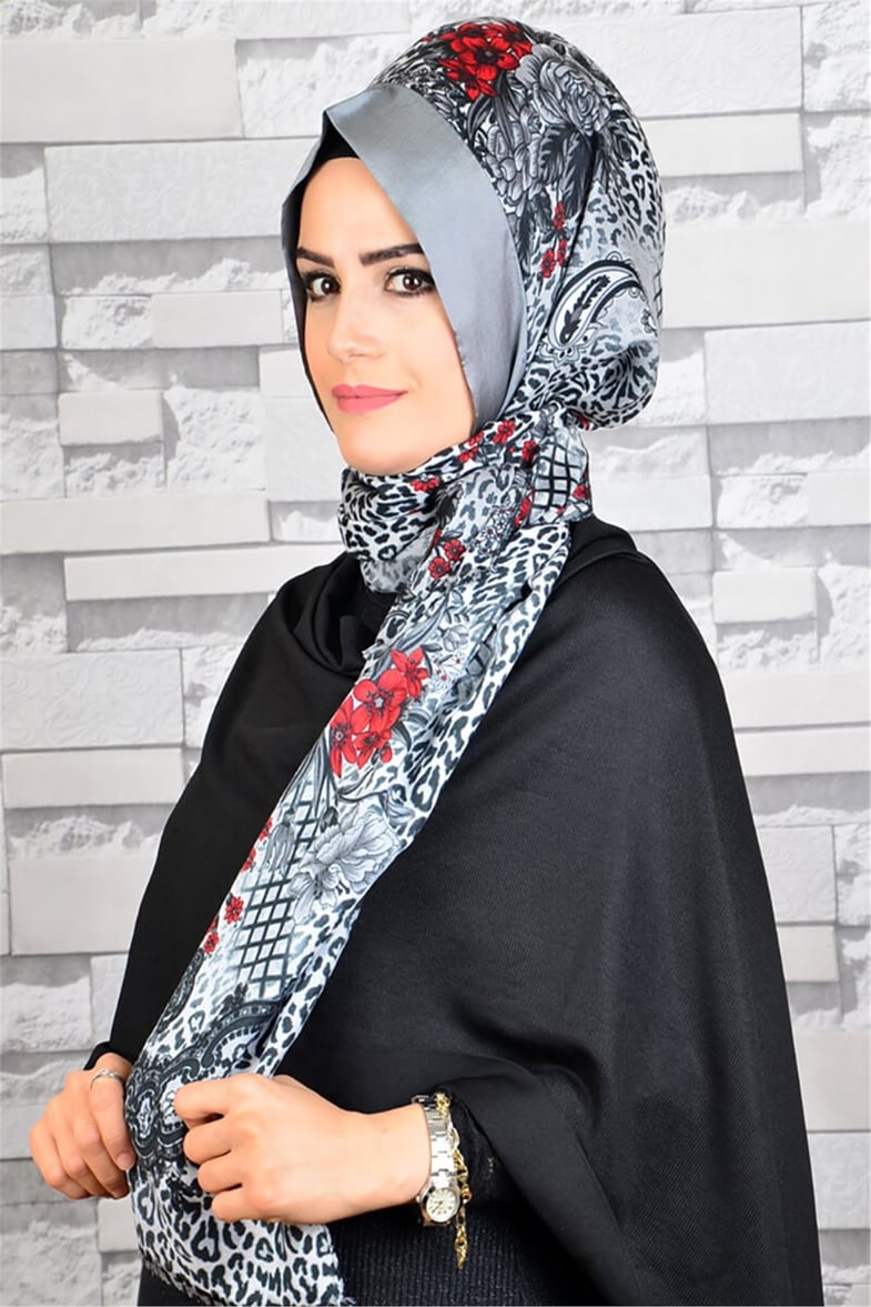 Hazır Türban Büzgülü Bandana Pratik Bone Şal EASY1092