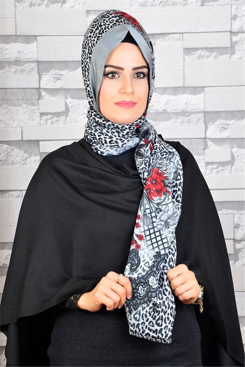 Hazır Türban Büzgülü Bandana Pratik Bone Şal EASY1092