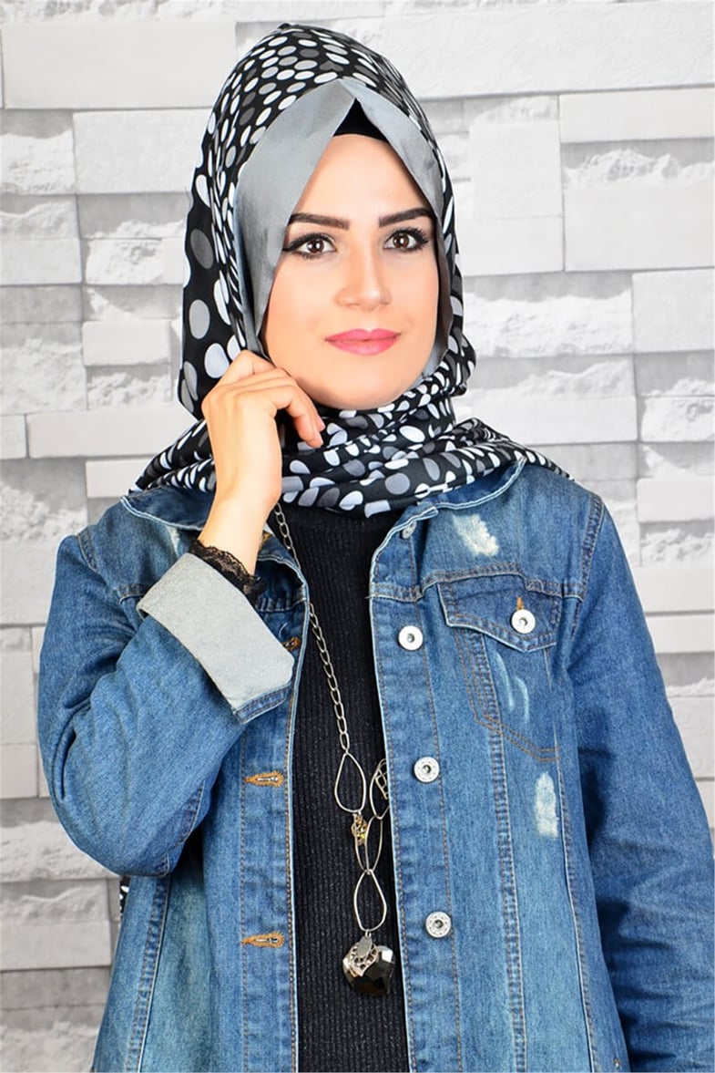 Hazır Türban, Ful Pratik Mıknatıslı Pratik Şal EASY1117
