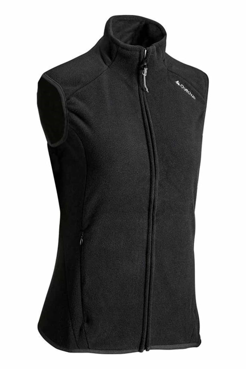 Kadın Siyah Polar Yelek, Kadın Yelek  8072128