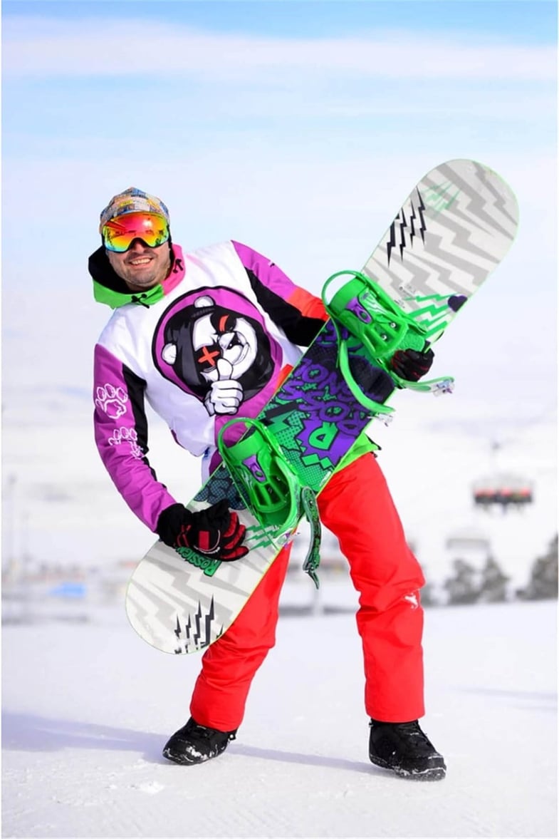 My World May Rules Snowsea Panda Snowboard ve Kayak Montu / Snowsea SS7640