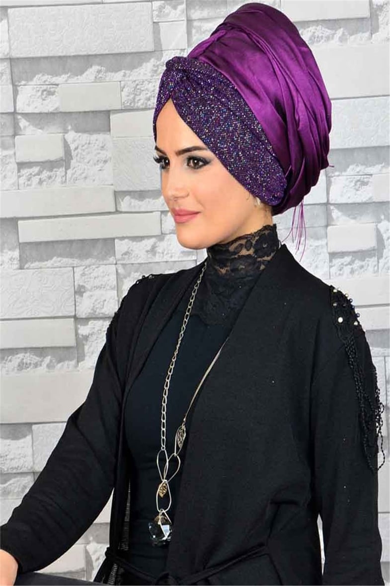 Simli Prince Moru Bandana Pratik Şal BND6061