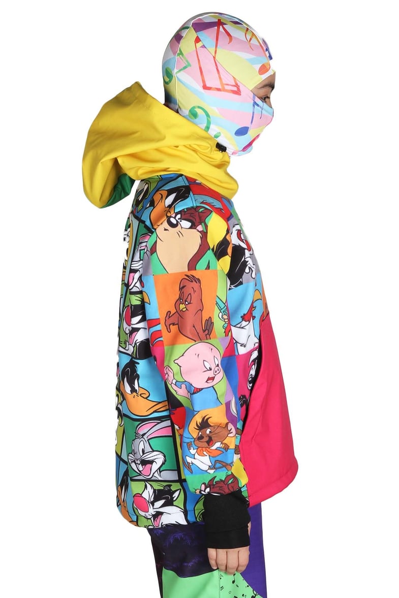 Snowsea Cartoon Tasarım Kız Çocuk Snowboard & Kayak Montu SS7743